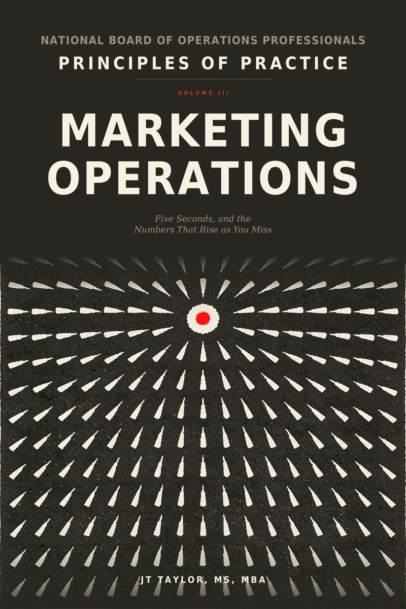 Front cover of Principles of Practice, Volume III: Marketing Operations, by JT Taylor.